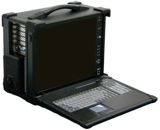 Шасси для мобильной рабочей станции ARP650 с 17" VGA дисплеем и клавиатурой, фото 3  – ТА
