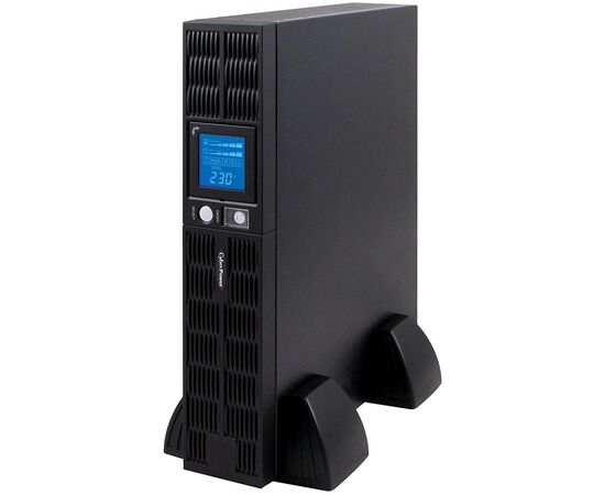 ИБП CyberPower PR1000ELCDRT2UA, 1000 ВА (900 Вт), монтаж в 19" стойку (2U) или Tower, фото 4  – ТА