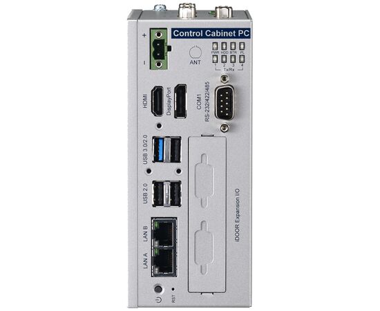 Безвентиляторный промышленный компьютер с Celeron J1900, 4GB RAM, 4×COM (изолир), 2×LAN, 4×DI / 4×DO, фото 3  – ТА