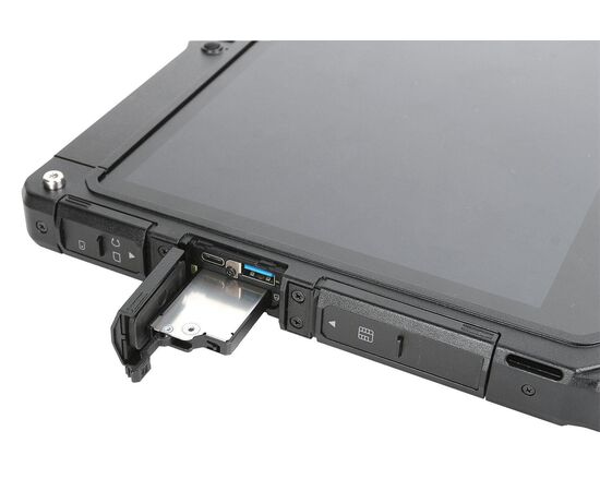 Защищенный 12.5" планшет Getac K120 G3: ЦП Core i5-1335U, 32GB RAM / 1TB SSD, WiFi + BT, Win11, Установленный CPU: i5-1335U, RAM/SSD: 32GB/1TB, Экран: FullHD+TS, Модули связи: WiFi+BT+РЧ, Доп. интерфейсы: −, Модификация: зарядка DC Jack, Батареи: 2×23.3 Wh, фото 7  – ТА