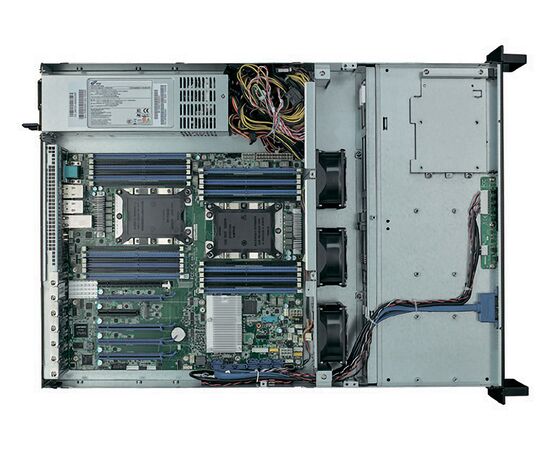 Корпус промышленного сервера 2U 19" для материнских плат ATX, 8 hot-swap отсеков HDD/SSD, БП 850 Вт, Всего слотов: 7, Цвет: черный, Комплектный блок питания: 850 Вт, фото 4  – ТА