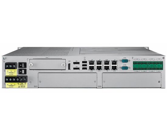 19" (2U) безвентиляторный компьютер IEC61850 для Intel Core Gen.14, до 64GB ОЗУ, 10×COM, 8×LAN, питание 220 ВAC/DC, 2 слота ECUP, Вход: 220 VAC/VDC, фото 3  – ТА