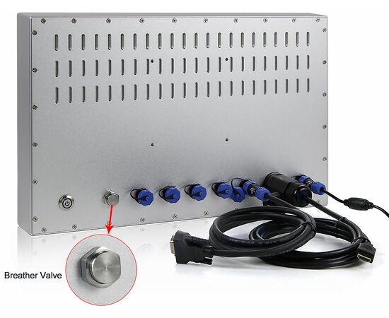 Панельный компьютер 15.6" Full IP66/69K с Core i3-1215U, 2×USB, 1×COM, 2×LAN и мультисенсорным экраном, фото 4  – ТА
