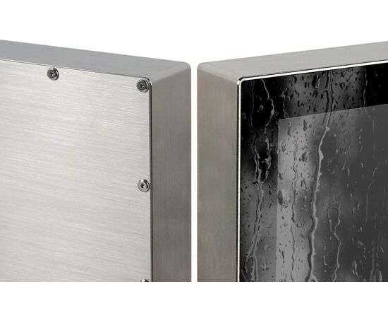 Панельный компьютер 21.5" Full IP66/69K из нерж.стали с Core i3-1215U, 2×USB, 1×COM, 2×LAN и мультисенсорным экраном, фото 4  – ТА