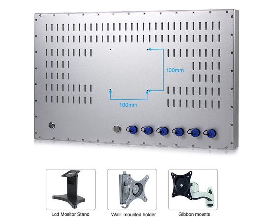 Панельный компьютер 23.8" Full IP66/69K с Core i3-1215U, 2×USB, 1×COM, 2×LAN и мультисенсорным экраном, фото 5  – ТА
