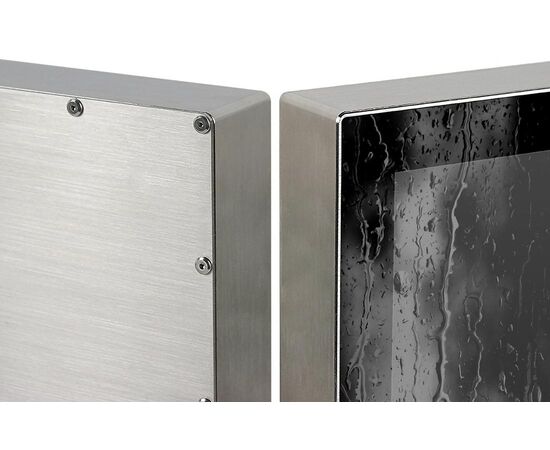 Панельный компьютер 23.8" Full IP66/69K из нерж.стали с Core i3-1215U, 2×USB, 1×COM, 2×LAN и мультисенсорным экраном, фото 5  – ТА