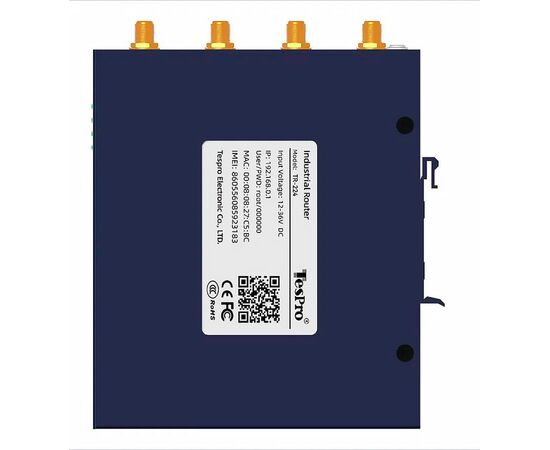 Роутер с 4G LTE, Wi-Fi 4, 3×LAN, 2×RS-485, RS×232, 4×DI/DO, фото 6  – ТА
