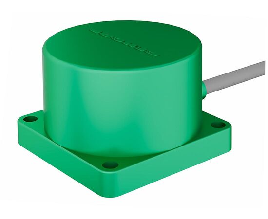 Емкостный датчик фланцевый 60×60×40 (Sn=40 мм), NPN "НО", 24 VDC, кабель 2 м, Тип напряжения: DC, Функция выхода: НО, Электрическое исполнение: NPN, Защита выхода: тактовая, Модификация: стандарт, Электрическое подключение: кабель, фото 3  – ТА