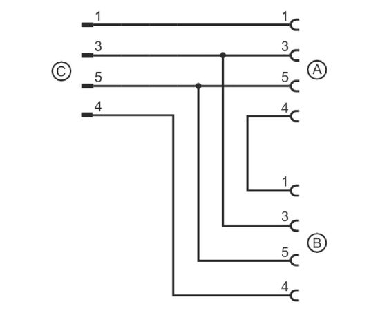 Y-разветвитель И, M12 "папа" (5 pin) → 2×M12 "мама" 5-pin, фото 3  – ТА