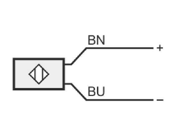 Индуктивный датчик NAMUR M12×30 (Sn=4 мм), НЗ, кабель 2 м, фото 3  – ТА