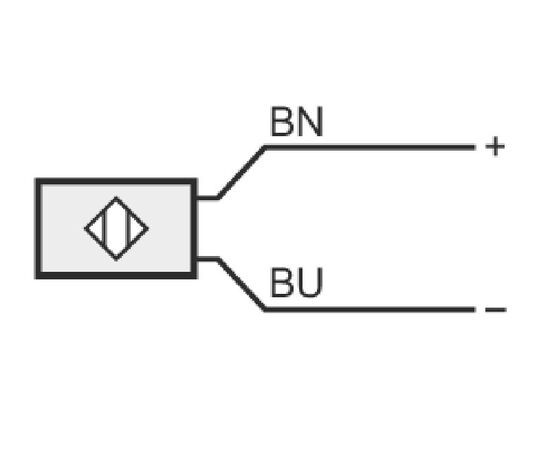 Индуктивный датчик NAMUR M18×33 (Sn=8 мм), НЗ, кабель 2 м, фото 3  – ТА