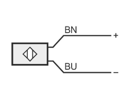 Индуктивный датчик NAMUR M30×41 (Sn=15 мм), НЗ, кабель 2 м, фото 3  – ТА