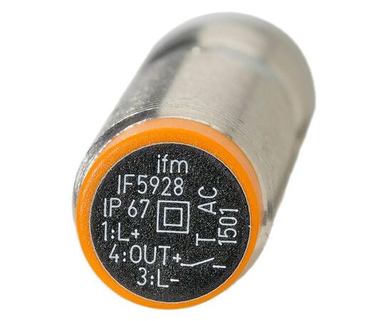 Индуктивный датчик M12×45 (Sn=4 мм), PNP "НО", разъем M12, фото 3  – ТА