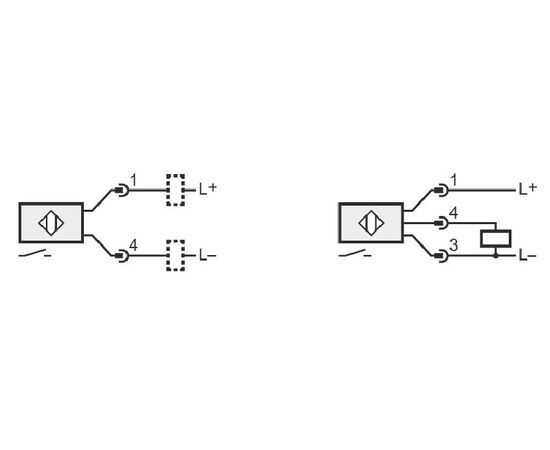Индуктивный датчик M30×70 (Sn=12 мм), PNP "НО" или DC "НО" (2-пров), 24 VDC, разъем M12, фото 5  – ТА