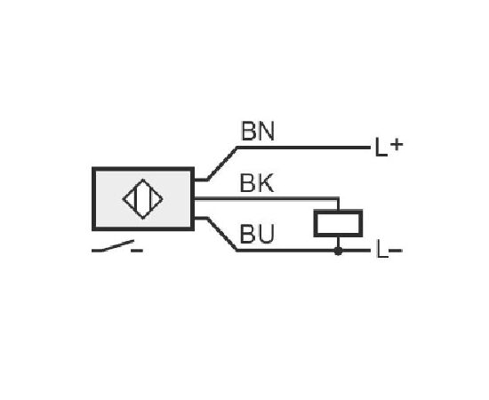 Индуктивный датчик M30×70 (Sn=10 мм), PNP "НО", 24 VDC, кабель 5 м, высокотемпературный 0…180°С, фото 3  – ТА