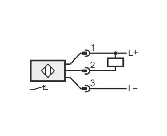 Индуктивный датчик M30×60 (Sn=15 мм), NPN "НЗ", 24 VDC, разъем M12, фото 5  – ТА