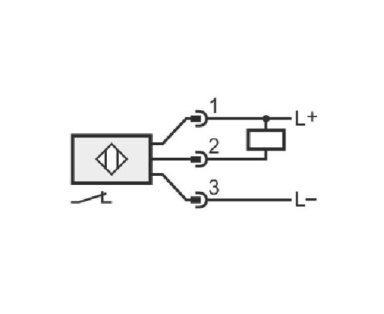 Индуктивный датчик M30×50 (Sn=15 мм), NPN "НЗ", 24 VDC, разъем M12, фото 3  – ТА