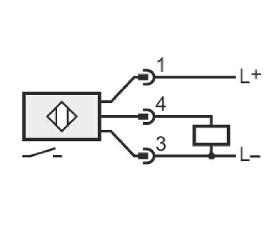 Индуктивный датчик M30×45 (Sn=15 мм, K=1), PNP "НО", 24 VDC, разъем M12, нерж.сталь, фото 5  – ТА