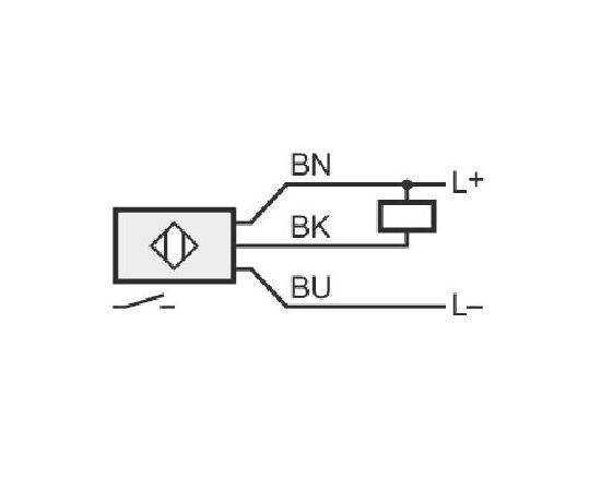 Индуктивный датчик M30×45 (Sn=15 мм), NPN "НО", 24 VDC, кабель 2 м PUR, фото 3  – ТА