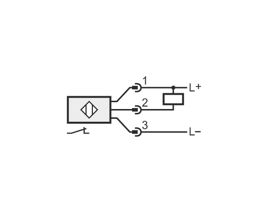 Индуктивный датчик M30×60 (Sn=22 мм), NPN "НЗ", 24 VDC, разъем M12, фото 5  – ТА