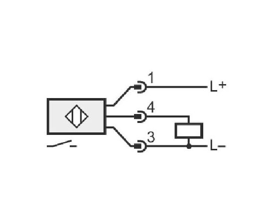 Индуктивный датчик Ø6.5×30 (Sn=2 мм), PNP "НО", 24 VDC, разъем M8, фото 3  – ТА