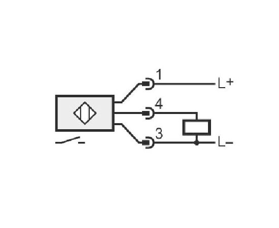 Индуктивный датчик Ø6.5×30 (Sn=4 мм), PNP "НО", 24 VDC, разъем M8, фото 3  – ТА