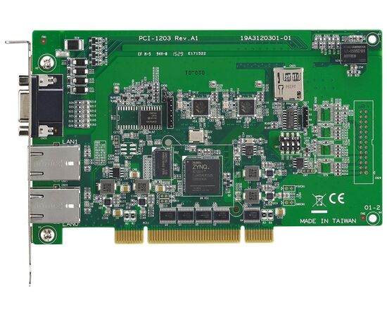 PCI-1203-06: контроллер перемещений EtherCAT Master, 2 порта: I/O + Motion (6 осей), шина PCI, Число осей управления: 6, Интерфейс: PCI, Модификация: расширенные функции Motion, фото 3  – ТА