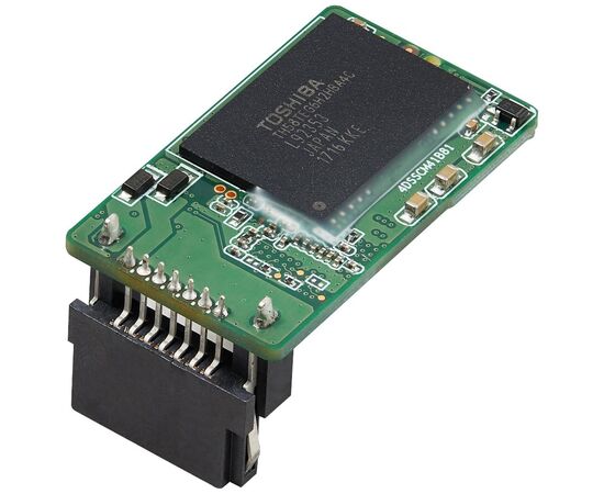 Флэш-диск SATADOM-SH (Type C) 16GB, серия 3SE4 (SLC), −40…+85°C, питание через SATA Pin7, Объем: 16 GB, Тип питания: через SATA Pin 7 или Pin 8, Рабочая температура: -40…+85°C, Чипы флэш-памяти: Kioxia SLC, Каналов ввода-вывода: 2  – ТА