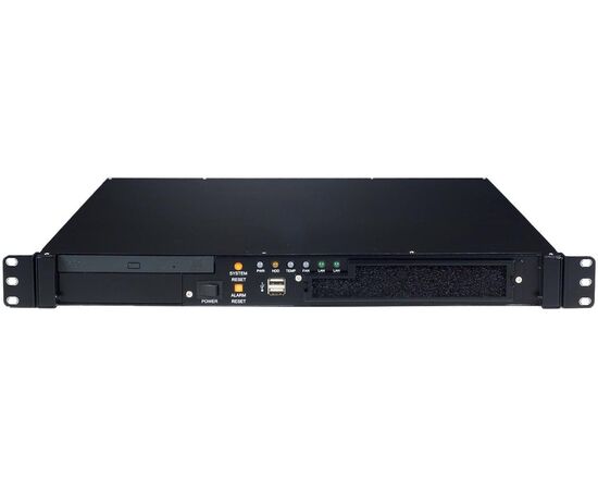 ACP-1010, корпус 1U 19" для материнских плат ATX, без блока питания, черный, фото 4  – ТА