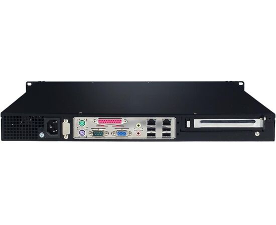 ACP-1010, корпус 1U 19" для материнских плат ATX, без блока питания, черный, фото 5  – ТА