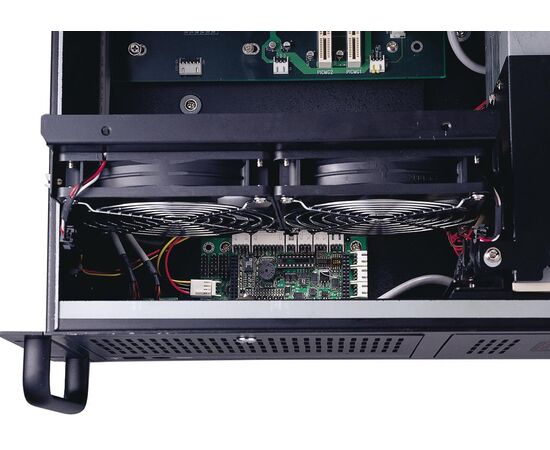 ACP-4000BP, корпус промышленного компьютера 4U 19" для PICMG плат, без блока питания, Цвет: черный, Комплектный блок питания: без БП, Модификация: для ЦПУ-плат PICMG 1.0/1.3, фото 5  – ТА
