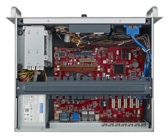ACP-4020MB, корпус промышленного компьютера 4U 19" для материнских плат ATX / MicroATX, БП 500 Вт, Цвет: черный, Комплектный блок питания: 500 Вт, Модификация: для материнских плат ATX, фото 6  – ТА