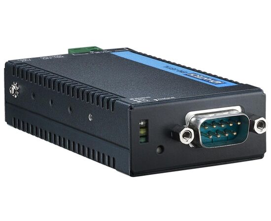 Сервер COM-портов для Ethernet: 1 порт RS-232/422/485 (DB9), 1 порт 10/100TX (RJ45), питание 9…36 ВDC, Всего COM-портов: 1, Тип портов: RS-232/422/485, Рабочая температура: -10…+60°C, фото 4  – ТА