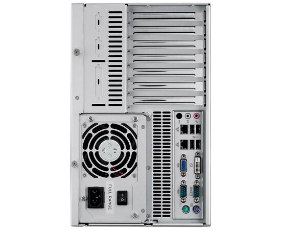 Корпус промышленного компьютера для материнских плат ATX, без блока питания, Цвет: серебристый, Комплектный блок питания: без БП, Модификация: для материнских плат ATX, фото 5  – ТА