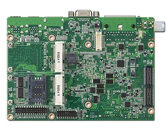 Одноплатный компьютер 3.5" с Celeron J1900, 2GB ОЗУ, 2×LAN, 4×COM, 5×USB, −20…+80°С, Установленный CPU: Celeron J1900, Рабочая температура: -20…+80°C, фото 3  – ТА
