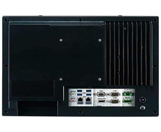 PPC-3151W: панельный безвентиляторный компьютер 15.6" с Core i5-7300U, 2×COM, 1×RS-422/485, 4×USB3.0, слотом PCIe x4 / PCI и мультисенсорным экраном, Диагональ экрана: 15.6", Установленный CPU: i5-7300U, фото 4  – ТА