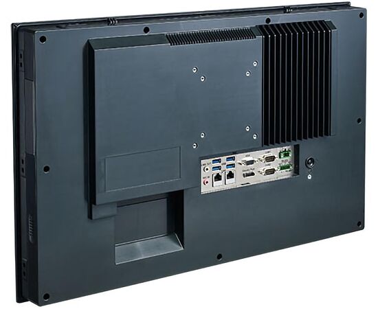 PPC-3211W: панельный безвентиляторный компьютер 21.5" с Core i5-7300U, 2×COM, 1×RS-422/485, 4×USB3.0, слотом PCIe x4 / PCI и мультисенсорным экраном, Диагональ экрана: 21.5", Установленный CPU: i5-7300U, фото 6  – ТА
