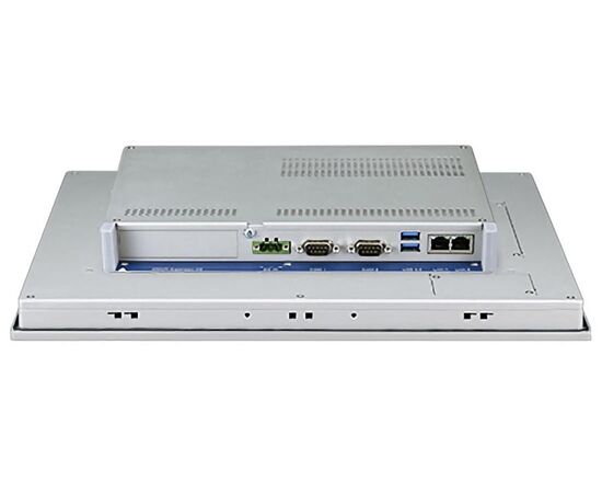 TPC-2151T-J12: модульный панельный компьютер 15" на Celeron J3455E с 2×LAN, 2×COM, 4×USB и мультисенсорным экраном, Диагональ экрана: 15", Сенсорный экран: ёмкостный мультисенсорный, Установленный CPU: Celeron J3455E, Установленное ОЗУ: 4 GB, фото 3  – ТА
