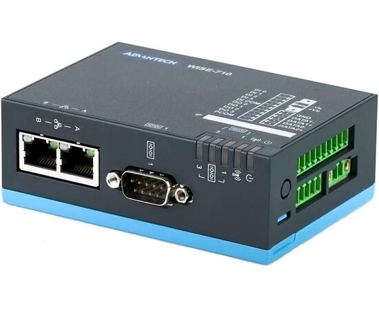 WISE-710-N600A, Edge-контроллер - шлюз данных для IoT (УСПД) с 2×LAN, 3×COM, 4×DI/DO, 1×MiniPCIe для Wi-Fi/3G/4G, ОС Linux Ubuntu, фото 5  – ТА