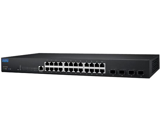 Промышленный управляемый коммутатор: 24 порта Gigabit TX + 4 порта 1/10Gbit SFP+, питание 220VAC, фото 3  – ТА