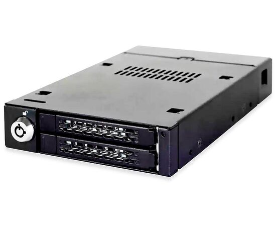 Дисковая корзина 2×2.5" SATA/SAS HDD/SSD в 1×3.5" отсек, фото 3  – ТА