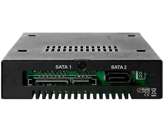 Дисковая корзина 2×2.5" SATA/SAS HDD/SSD в 1×3.5" отсек, фото 4  – ТА