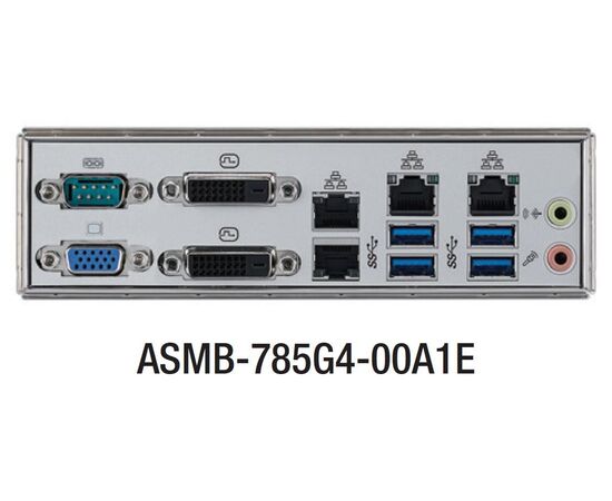 Материнская плата ATX для промышленного сервера на Core I Gen.6/7 /Xeon E3-1200 v5/6 (C236, LGA1151) с 4×LAN, 6×COM, 2×DVI, Порты Gigabit TX: 4, фото 4  – ТА