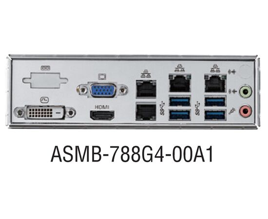 Материнская плата ATX для промышленного сервера на Core i Gen.12 (W680) с 4×LAN, 7×USB3.2, 4×SATA, 5×COM, 5×PCIe, 2×PCI, IPMI, Порты Gigabit TX: 4, фото 3  – ТА