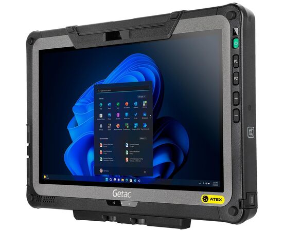 Взрывозащищенный 11.6" планшет Getac F110G6-Ex: Core i5-1135G7 16GB/256GB, WiFi + BT, дигитайзер, ATEX II 3G/3D, Win11, Установленный CPU: Intel Core i5-1135G7 до 4.2 ГГц, Установленное ОЗУ: 16 GB, Установленный накопитель: 256 GB NVMe, Модули связи: WiFi+BT, Доп. интерфейсы: −, Считыватели: −, Сканер штрихкодов: −, Батареи: 2×30.6 Wh, Веб-камера (фронтальная): Full HD, Установленная ОС: Windows 11 Pro x64, Модификация: −, фото 3  – ТА