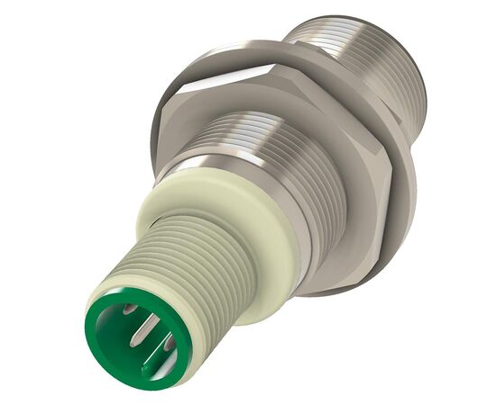 Индуктивный датчик M18×50 (Sn=5 мм), NPN "НО", 24 VDC, разъем M12, Монтажное исполнение: утапливаемое, Функция выхода: НО, Электрическое исполнение: NPN, Модификация: стандарт, Электрическое подключение: разъем M12, фото 3  – ТА