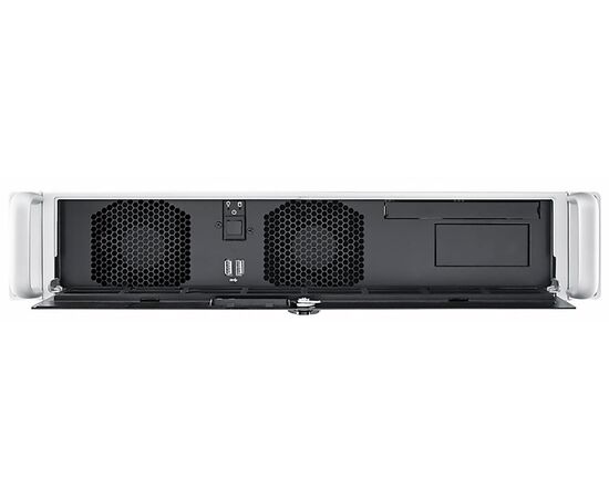 ACP-2020G, корпус 2U 19" для GPU-станции/сервера, для материнских плат ATX/MicroATX, БП 850 Вт, Цвет: черный, Комплектный блок питания: 850 Вт, Модификация: для материнских плат ATX, фото 3  – ТА
