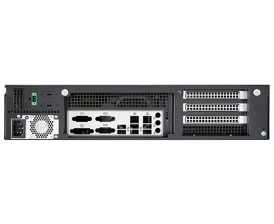 ACP-2020G, корпус 2U 19" для GPU-станции/сервера, для материнских плат ATX/MicroATX, БП 850 Вт, Цвет: черный, Комплектный блок питания: 850 Вт, Модификация: для материнских плат ATX, фото 5  – ТА