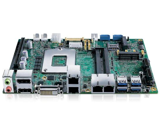Одноплатный компьютер 5.25" для Core i Gen.8/9 / Xeon E (H310) с 4×LAN, 4×COM, 6×USB, расширением SUMIT A+B, Модификация: чипсет C246, RAID, слоты SUMIT A+B, фото 3  – ТА