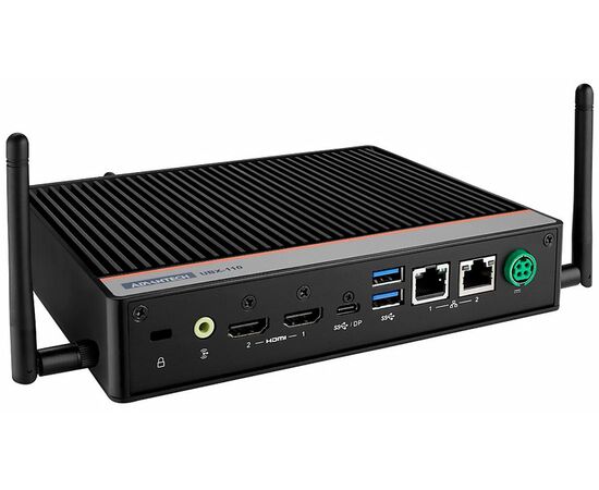 Безвентиляторный мини-ПК с Celeron 6305E, 2×LAN, 4×USB, 1×RS-232/422/485, тремя видеовыходами (до 8K), Установленный CPU: Intel Celeron 6305E 1.8 ГГц, фото 6  – ТА